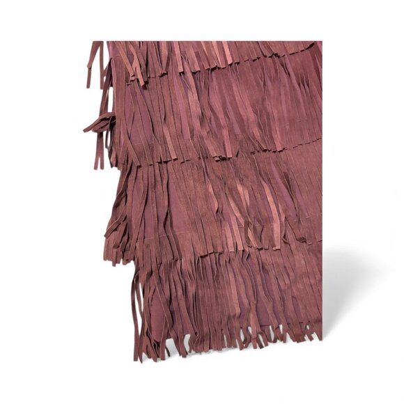 Suede Flapper Fringed Dress - Picture 2 of 5